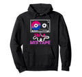Im Mixtape Bisexual Flag Cassette Tape Hoodie - Unique Graphic Unisex - T-Shirt, Sweatshirt, Hoodie
