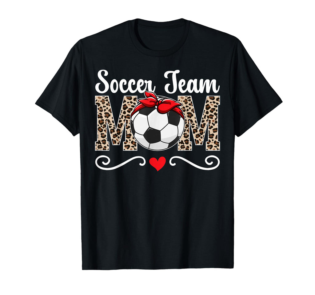 Soccer Team Mom Soccer Team Mama T-Shirt - Minimalist Print for Adults - T-Shirt, Sweatshirt, Hoodie