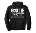 Funny Soccer Goalie Grandpa Soccer Hoodie - Casual Everyday Wear Men Women - T-Shirt, Sweatshirt, Hoodie