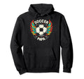 Soccer Papa Family Matching Dad Fathers Day Hoodie - Trendy Graphic Unisex - T-Shirt, Sweatshirt, Hoodie
