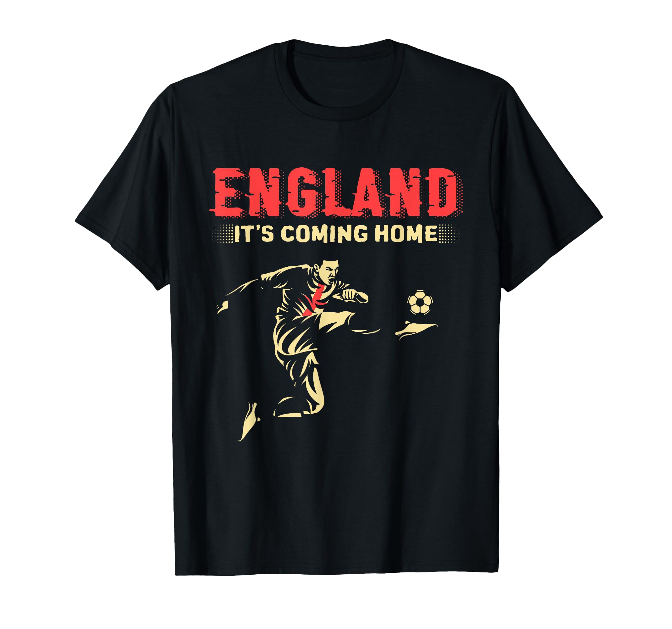 England Coming Home Football Soccer T-Shirt - Novelty Apparel Unisex - T-Shirt, Sweatshirt, Hoodie