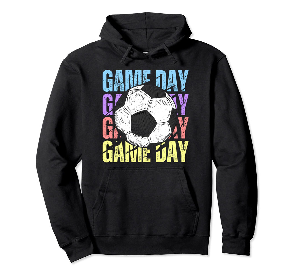 Game Day Soccer Lovers Mom Mothers Day Hoodie - Graphic Print Unisex - T-Shirt, Sweatshirt, Hoodie