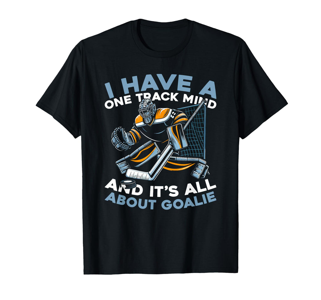 Hockey Goalkeeper Ice Hockey Goalie T-Shirt - Aesthetic Graphic Men Women - T-Shirt, Sweatshirt, Hoodie
