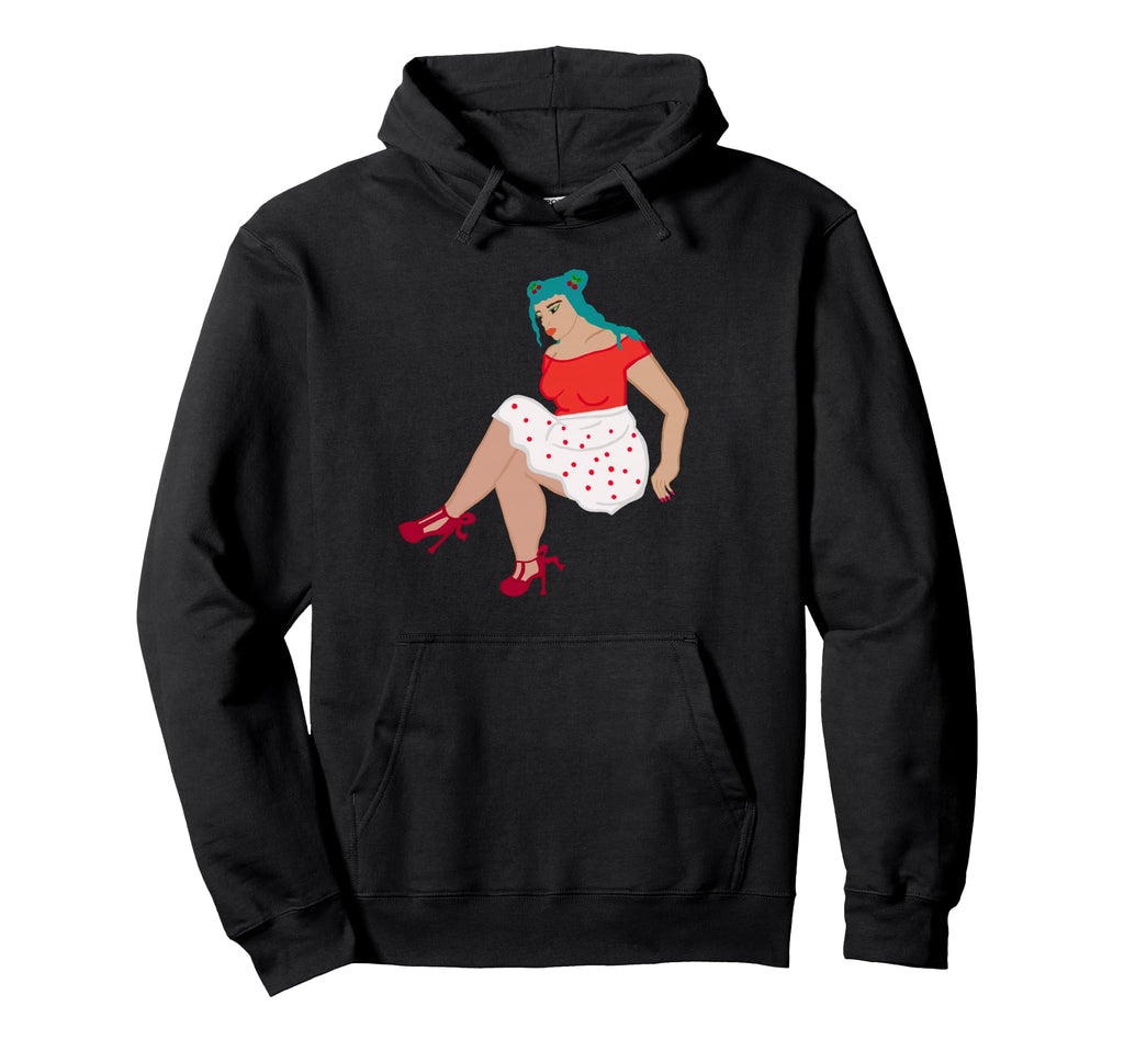 Pin Up Pinup Hoodie - Graphic Print Men Women - T-Shirt, Sweatshirt, Hoodie