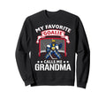 My Favorite Goalie Calls Me Sweatshirt - Custom Art Print for Adults - T-Shirt, Sweatshirt, Hoodie