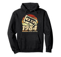 1984 Cassette Tape 42Nd Birthday Hoodie - Trendy Graphic Unisex - T-Shirt, Sweatshirt, Hoodie