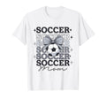 Groovy Soccer Mom Mother Coquette Bow T-Shirt - Trendy Graphic Unisex - T-Shirt, Sweatshirt, Hoodie
