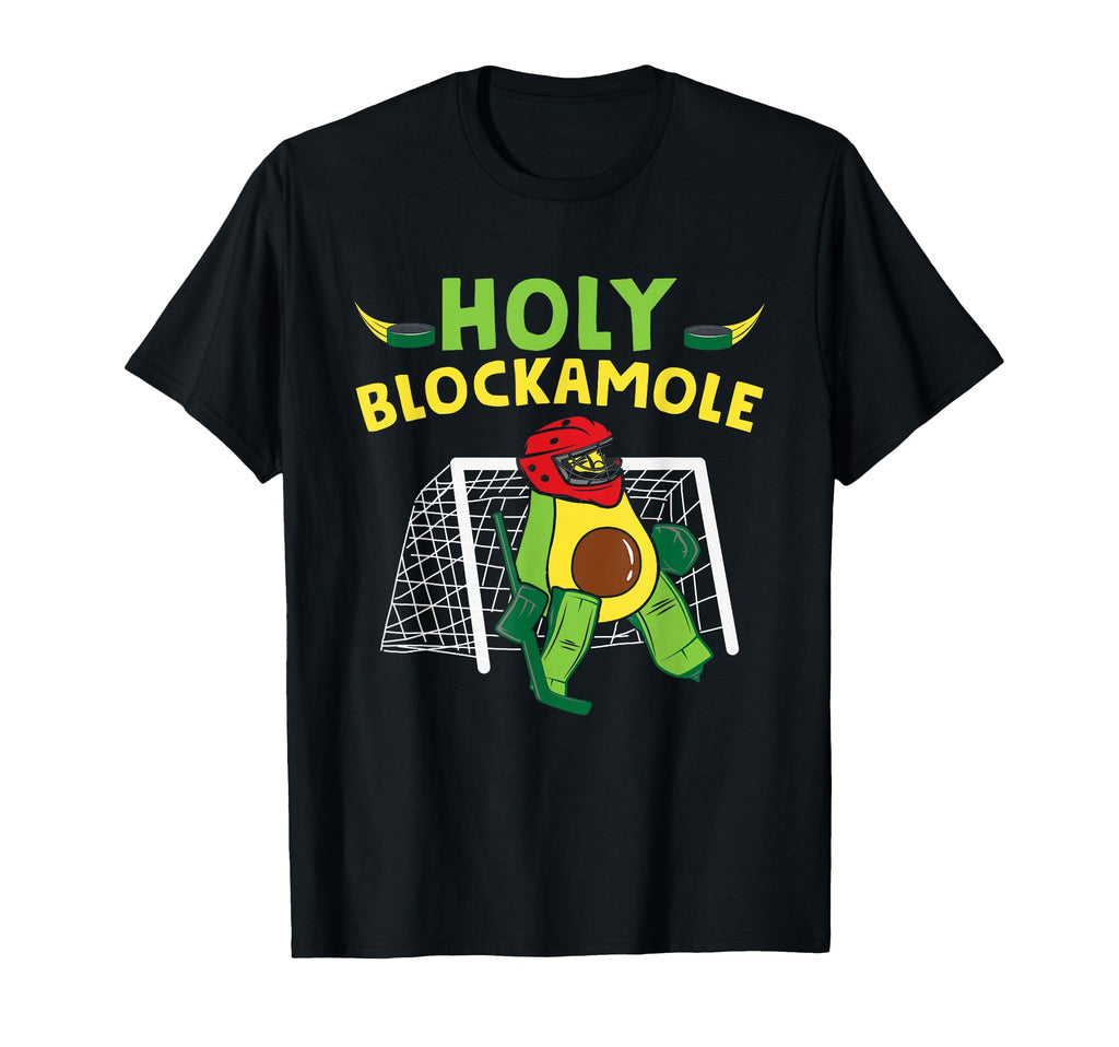 Ice Hockey Goalie Goalkeeper Avocado T-Shirt - Trendy Graphic Unisex - T-Shirt, Sweatshirt, Hoodie