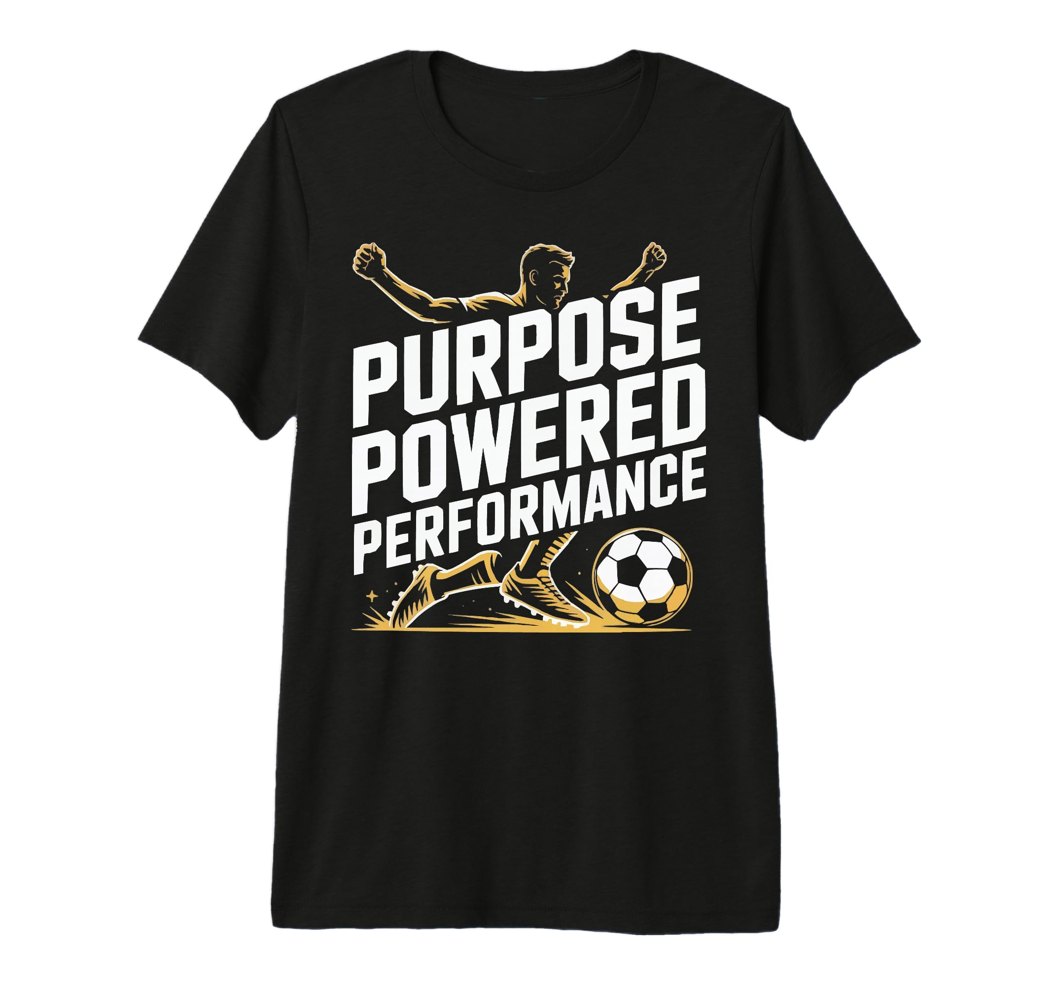 Christian Soccer Player Religious T-Shirt - Minimalist Print Men Women - T-Shirt, Sweatshirt, Hoodie
