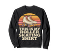This Is My Roller Skating Sunset Skate Sweatshirt - Minimalist Print Unisex - T-Shirt, Sweatshirt, Hoodie