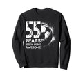 55Th Birthday Soccer Player Sweatshirt - Aesthetic Graphic Men Women - T-Shirt, Sweatshirt, Hoodie