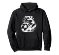 Hamster Soccer Player Ball Hoodie - Casual Everyday Wear for Adults - T-Shirt, Sweatshirt, Hoodie