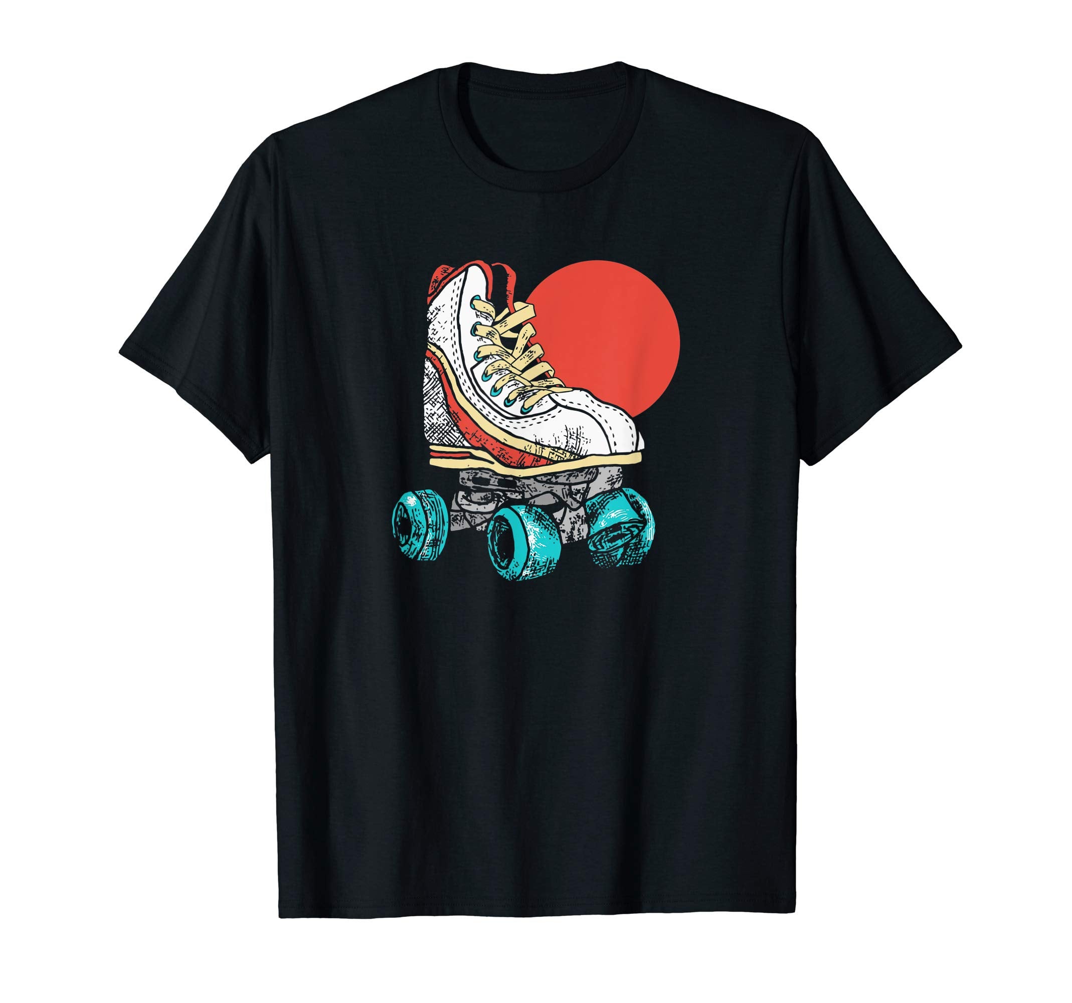 Minimalist Roller Skate 70S Vibe T-Shirt - Minimalist Print Unisex - T-Shirt, Sweatshirt, Hoodie