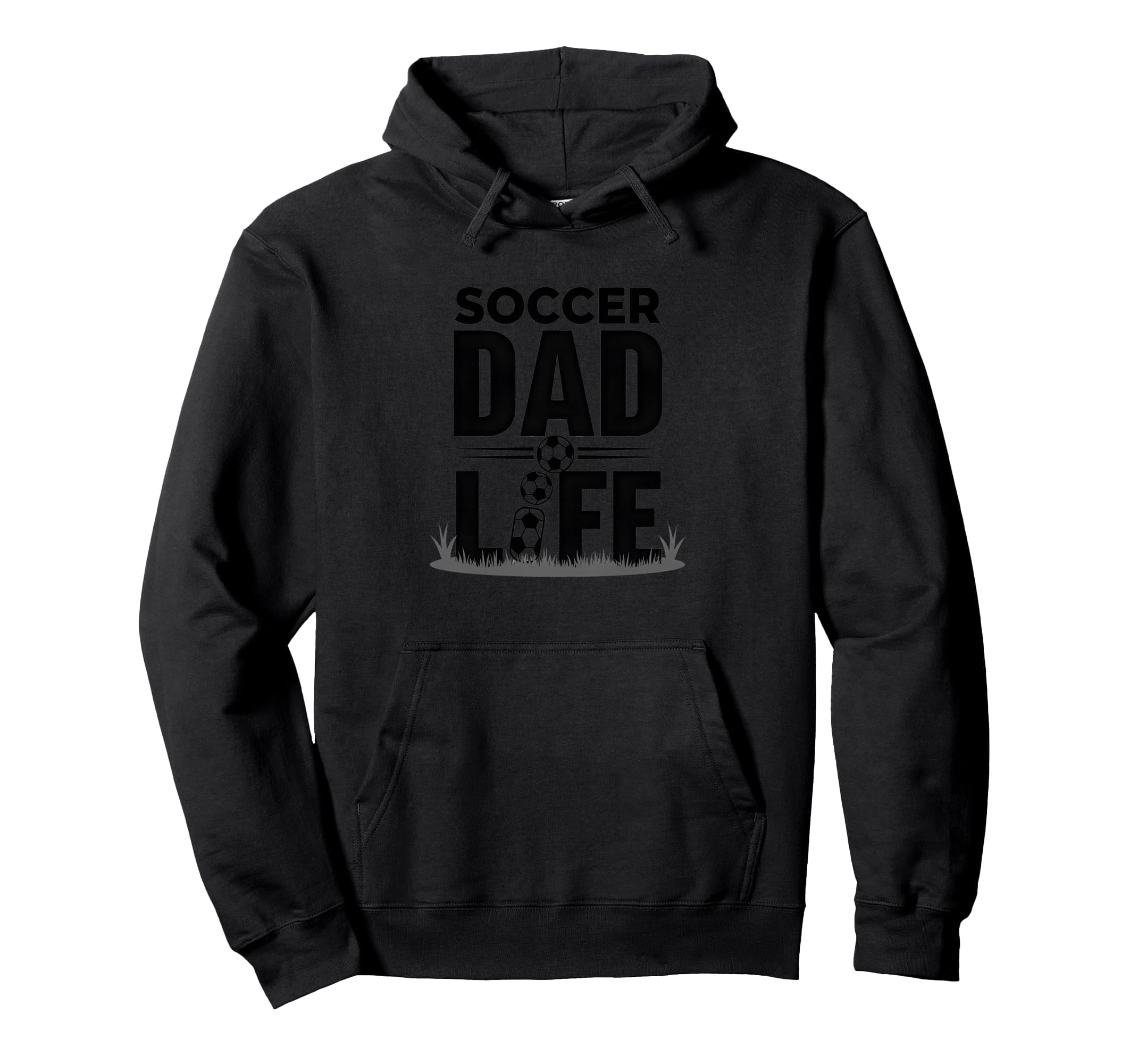Soccer Dad Life Proud Sideline Supporter Hoodie - Streetwear Style Unisex - T-Shirt, Sweatshirt, Hoodie