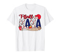 T Ball Mama Player Groovy Mama Ball T-Shirt - Graphic Print Men Women - T-Shirt, Sweatshirt, Hoodie
