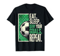 Soccer Gifts Goalies Eat Sleep Deny T-Shirt - Custom Art Print Men Women - T-Shirt, Sweatshirt, Hoodie