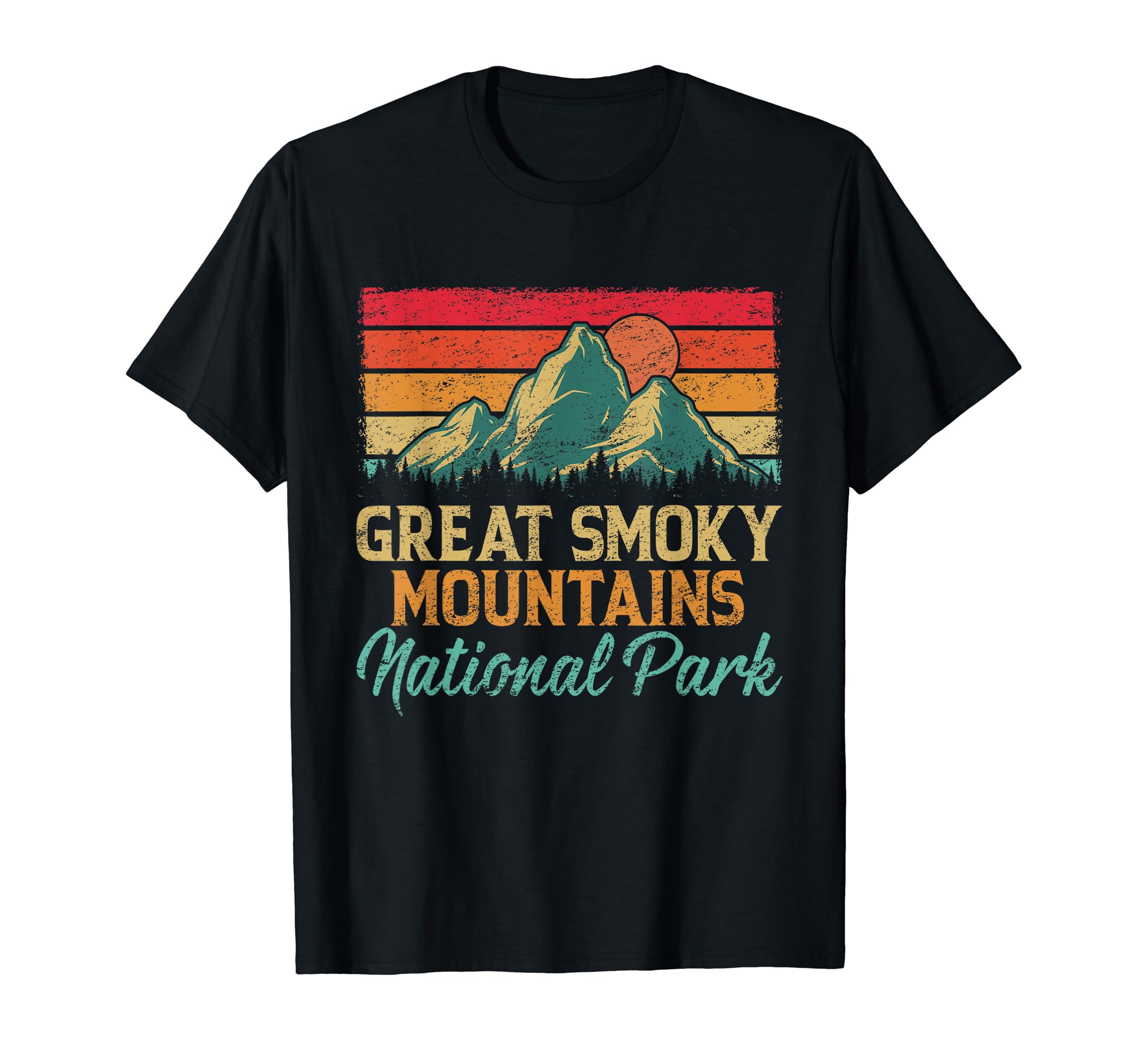 Great Smoky Mountains National Park T-Shirt - Unique Graphic Men Women - T-Shirt, Sweatshirt, Hoodie