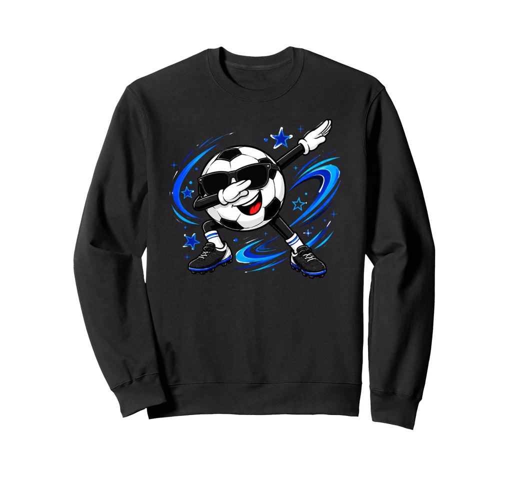 Funny Dabbing Laughing Soccer Sweatshirt - Casual Everyday Wear Unisex - T-Shirt, Sweatshirt, Hoodie