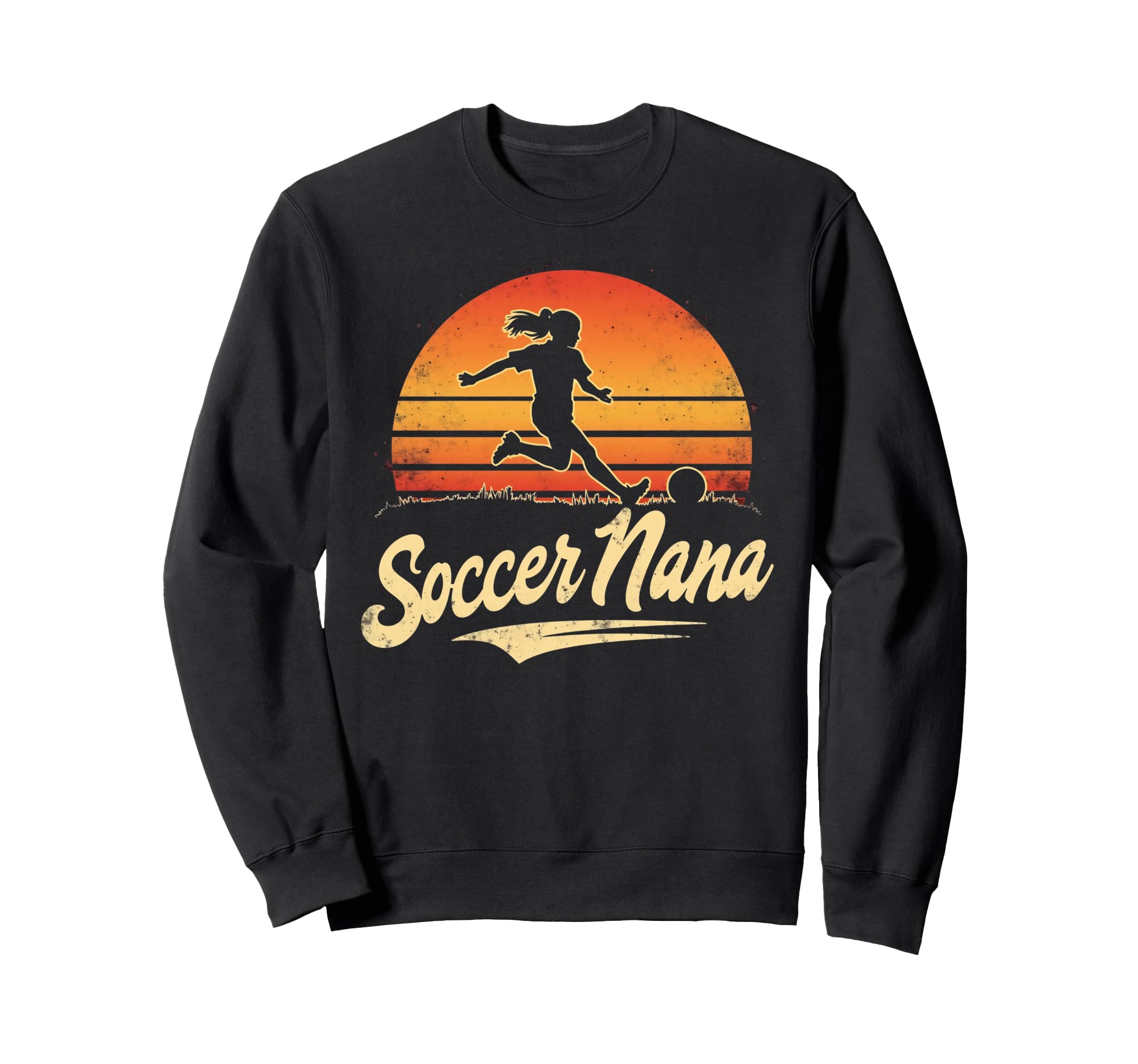 Proud Soccer Nana Funny Grandma Lover Sweatshirt - Graphic Print Men Women - T-Shirt, Sweatshirt, Hoodie