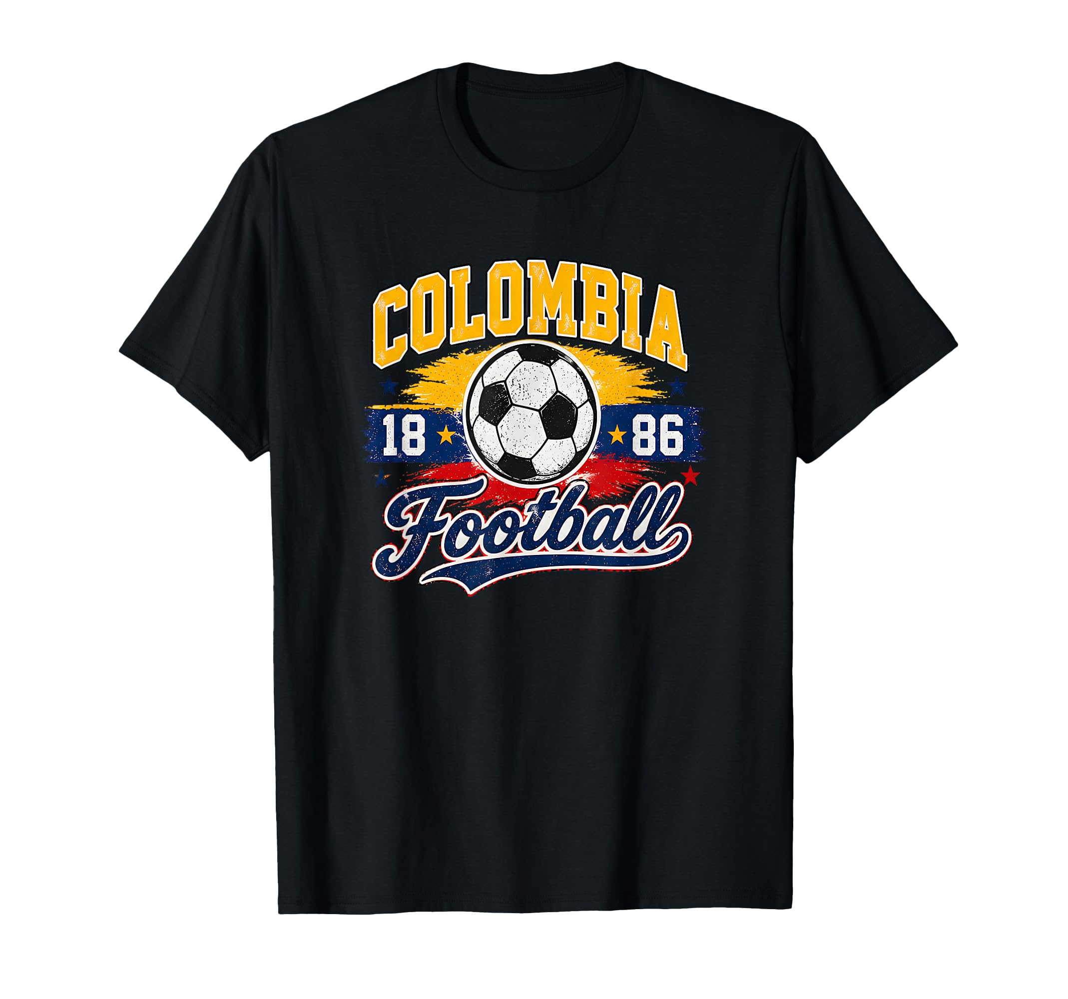 Colombia Football Tradition 1886 Soccer T-Shirt - Unique Graphic Unisex - T-Shirt, Sweatshirt, Hoodie