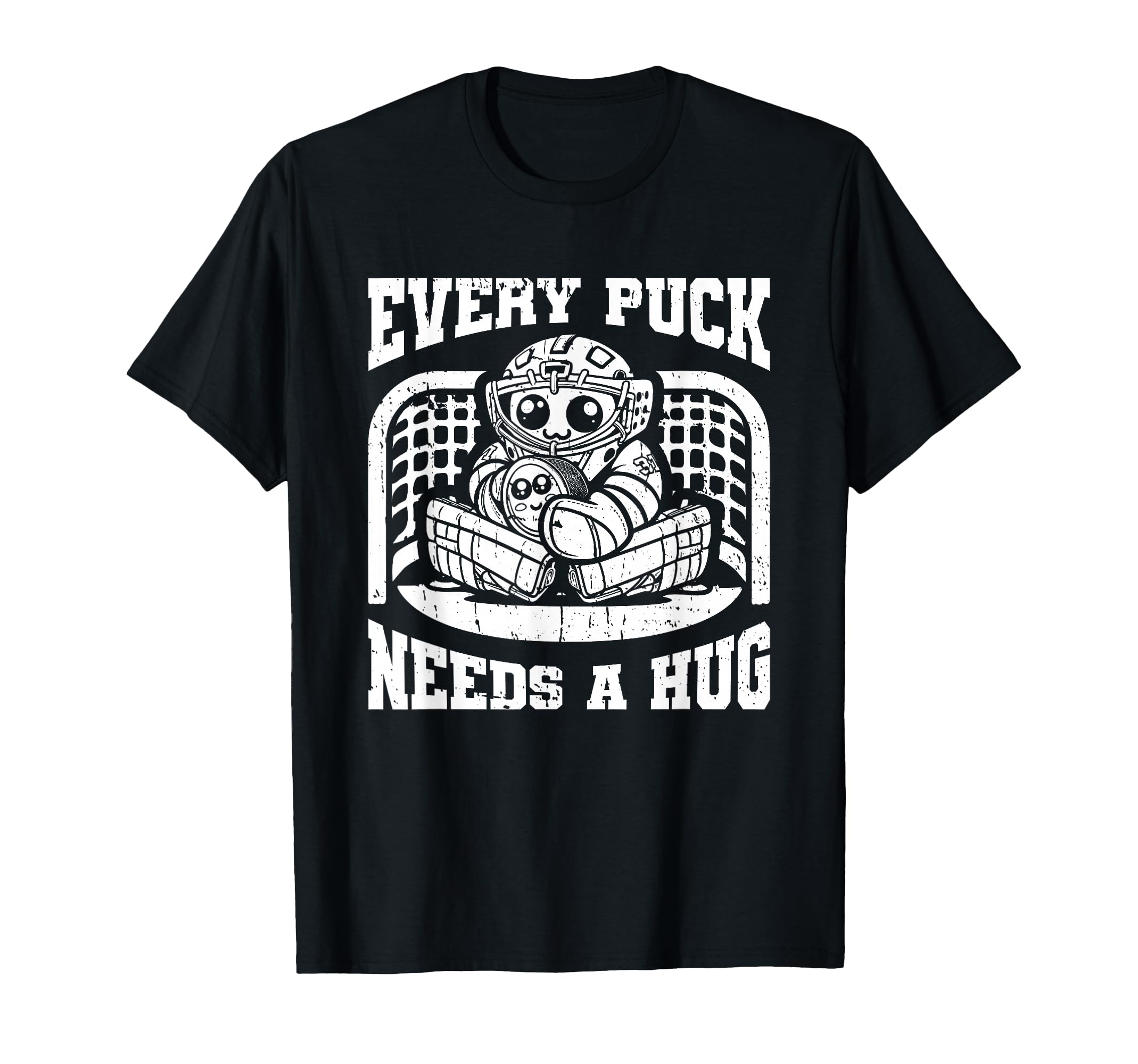 Ice Hockey Goalie Goalkeeper Goalie T-Shirt - Custom Art Print for Adults - T-Shirt, Sweatshirt, Hoodie