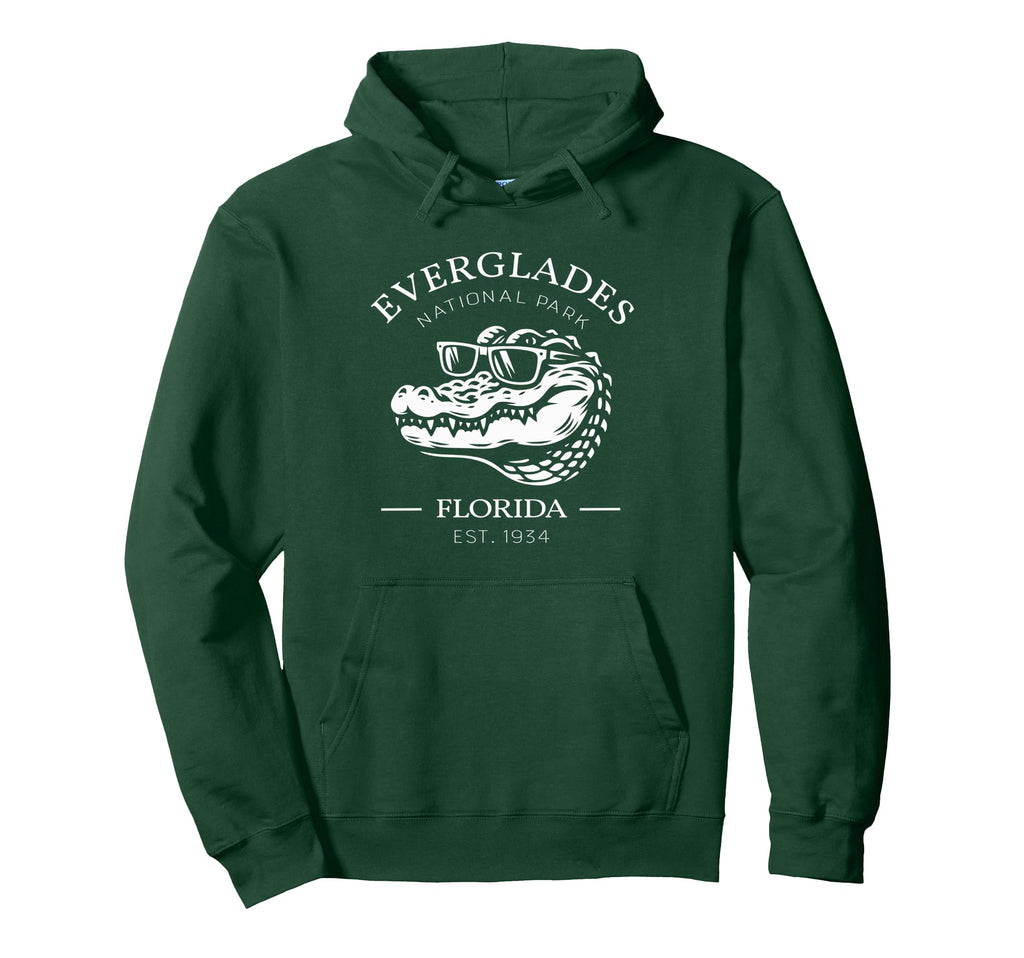 Everglades National Park Alligators Hoodie - Aesthetic Graphic Unisex - T-Shirt, Sweatshirt, Hoodie