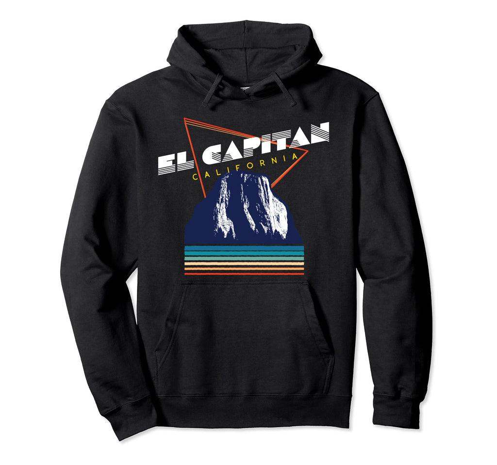 El Capitan California Usa 1980S Hoodie - Unique Graphic for Adults - T-Shirt, Sweatshirt, Hoodie