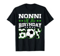 Nonni Birthday Soccer Family Matching T-Shirt - Minimalist Print Men Women - T-Shirt, Sweatshirt, Hoodie