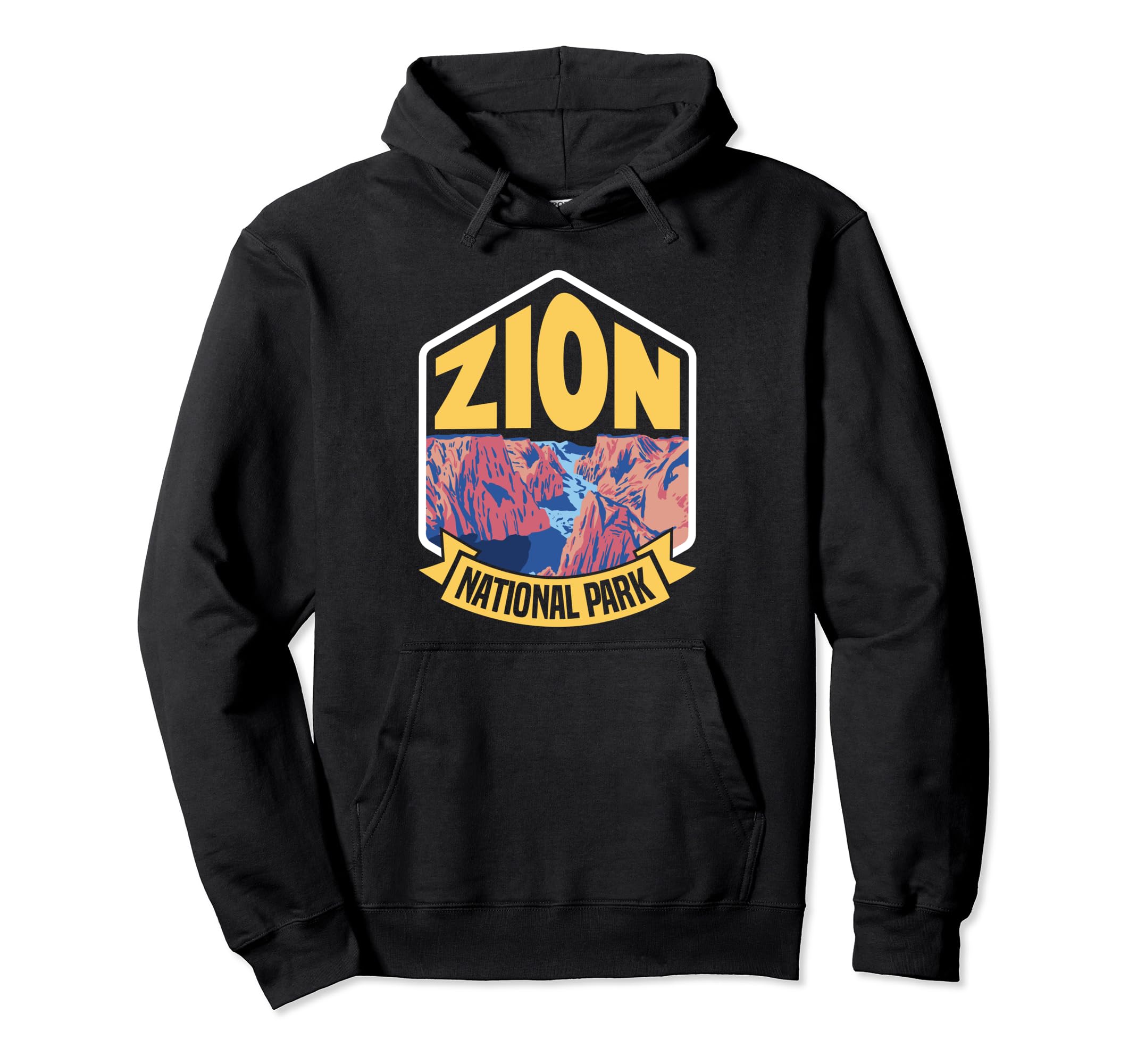 Zion National Park Utah Hiking Zion Hoodie - Aesthetic Graphic Unisex - T-Shirt, Sweatshirt, Hoodie