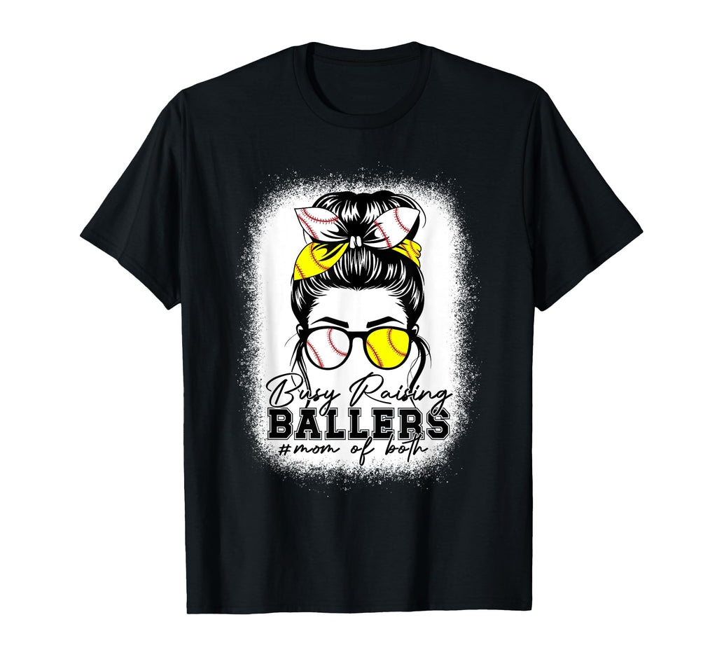 Busy Raising Ballers Baseball T-Shirt - Aesthetic Graphic Men Women - T-Shirt, Sweatshirt, Hoodie