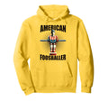 American Foosballer Funny Usa Table Hoodie - Fun Novelty Design Men Women - T-Shirt, Sweatshirt, Hoodie