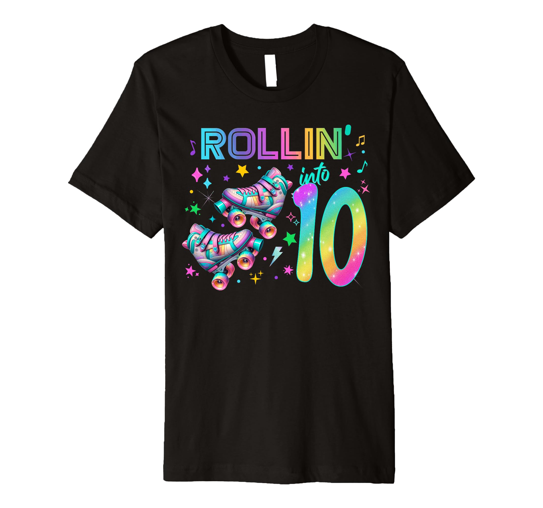 Roller Skates Birthday Outfit T-Shirt - Novelty Apparel Men Women - T-Shirt, Sweatshirt, Hoodie