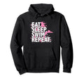 Eat Sleep Swim Repeat Hoodie - Casual Everyday Wear for Adults - T-Shirt, Sweatshirt, Hoodie