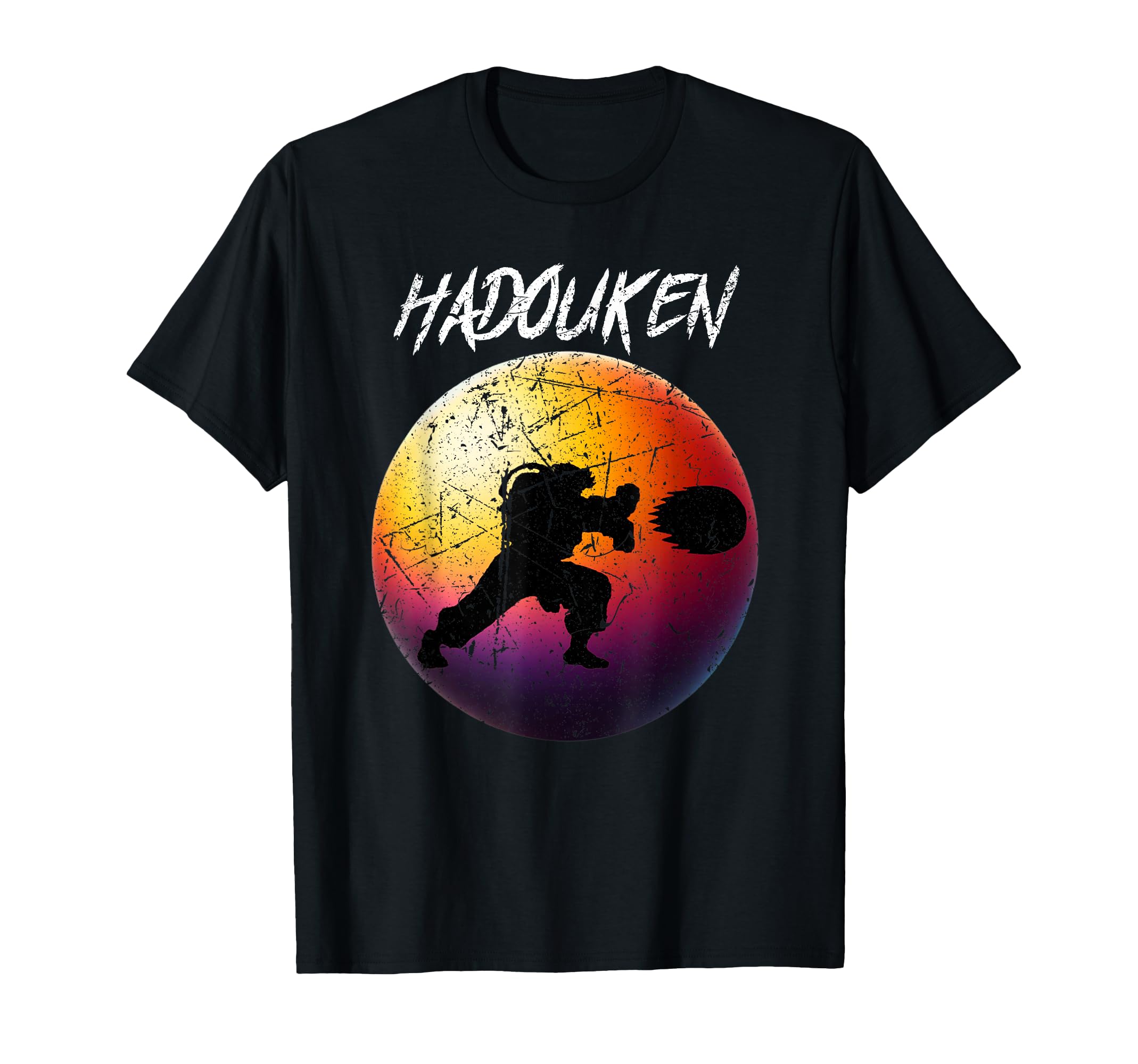 Shoryuken Hadouken Arcade Street Sweatshirt - Novelty Apparel for Adults - T-Shirt, Sweatshirt, Hoodie