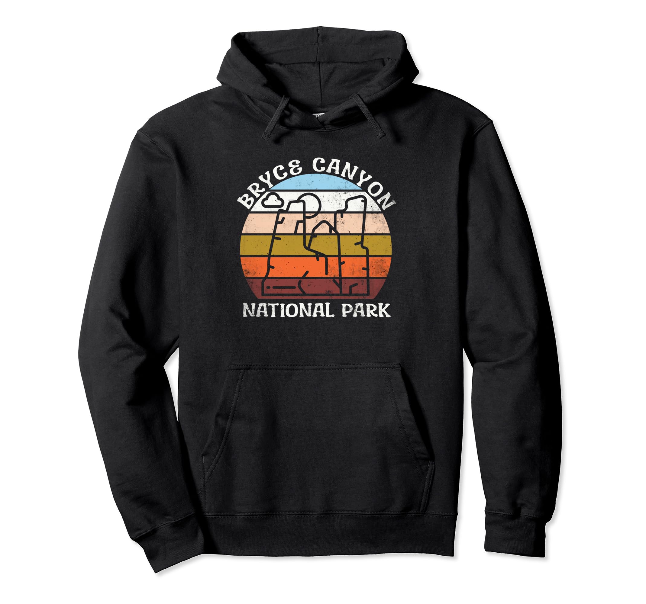 Bryce Canyon National Park Utah Hiking Hoodie - Novelty Apparel for Adults - T-Shirt, Sweatshirt, Hoodie