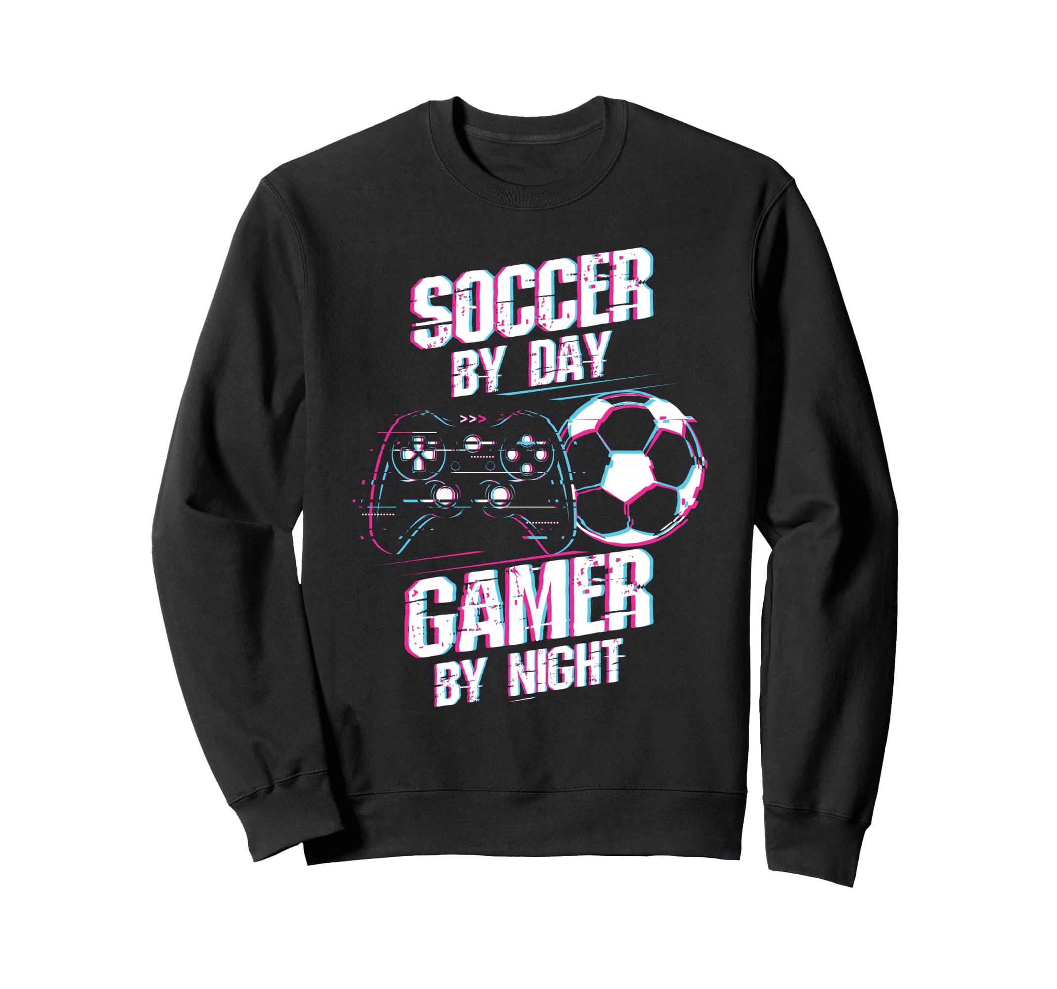 Soccer Day Gamer Night Soccer Gamer Sweatshirt - Minimalist Print Unisex - T-Shirt, Sweatshirt, Hoodie
