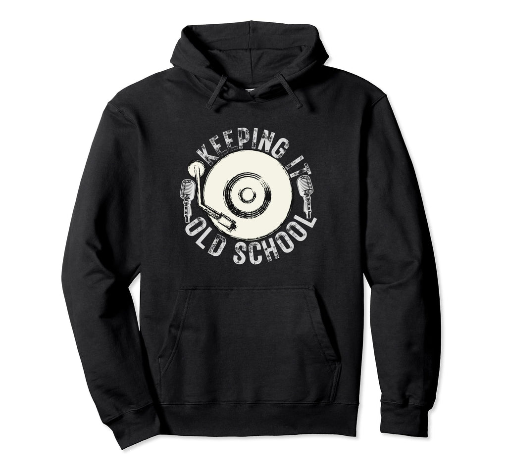 Keeping It Old School Hip Hop 80S 90S Hoodie - Aesthetic Graphic for Adults - T-Shirt, Sweatshirt, Hoodie