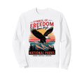 Patriotic American Usa Eagle Sweatshirt - Novelty Apparel for Adults - T-Shirt, Sweatshirt, Hoodie