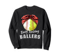 Busy Raising Ballers Funny Sweatshirt - Aesthetic Graphic Men Women - T-Shirt, Sweatshirt, Hoodie