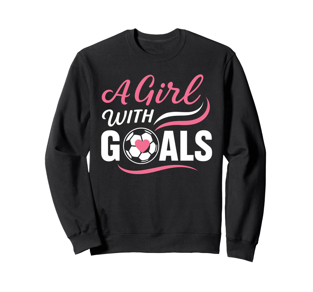 Soccer Player Goals Game Day Sweatshirt - Graphic Print Men Women - T-Shirt, Sweatshirt, Hoodie
