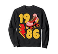 1986 Roller Skate 80S Nostalgia Sweatshirt - Fun Novelty Design Unisex - T-Shirt, Sweatshirt, Hoodie