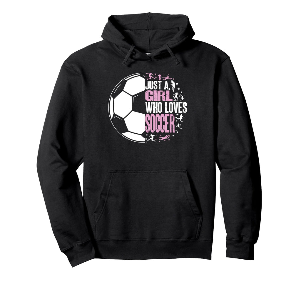 Funny Who Loves Soccer Hoodie - Custom Art Print Men Women - T-Shirt, Sweatshirt, Hoodie