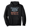 Stoppin Goals Like Brick Wall Defense And Hoodie - Graphic Print Unisex - T-Shirt, Sweatshirt, Hoodie
