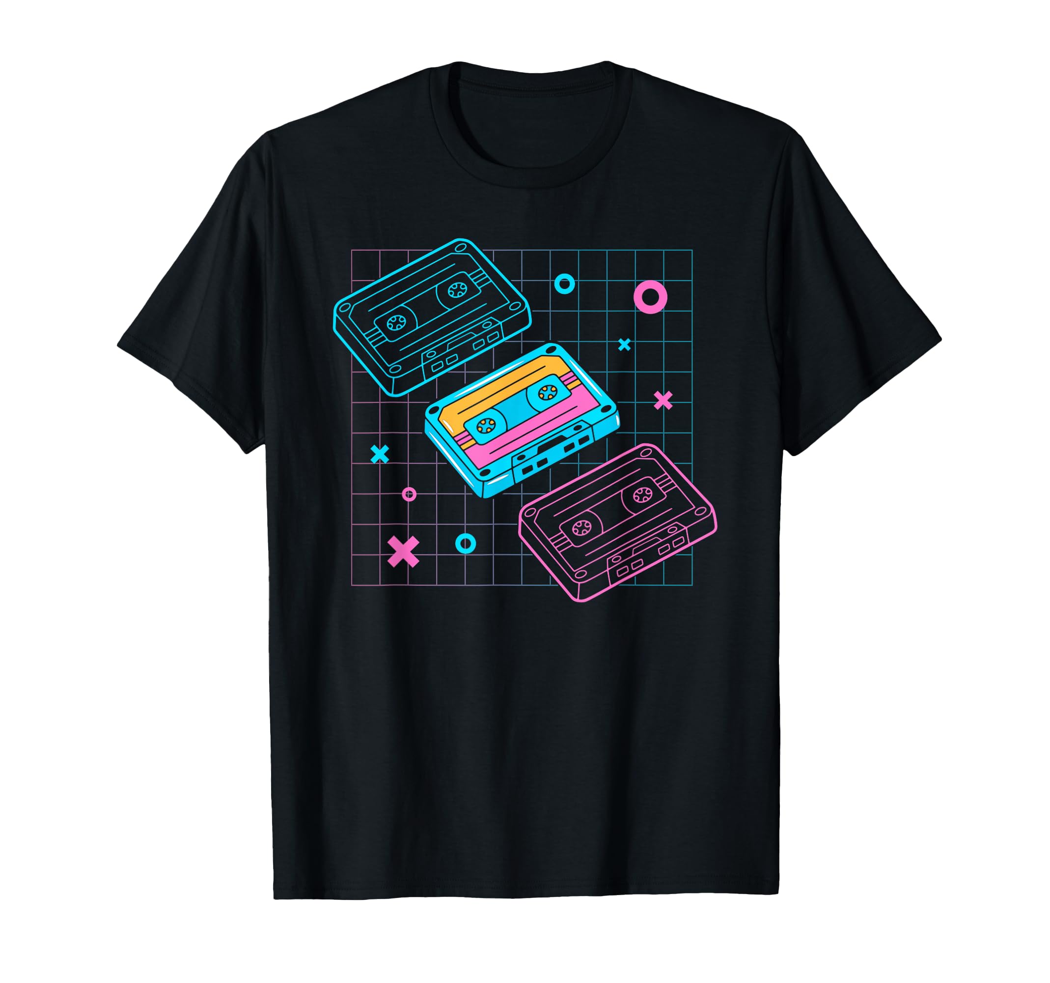Cassettes Vaporwave Retrowave Synthwave T-Shirt - Fun Novelty Design Unisex - T-Shirt, Sweatshirt, Hoodie