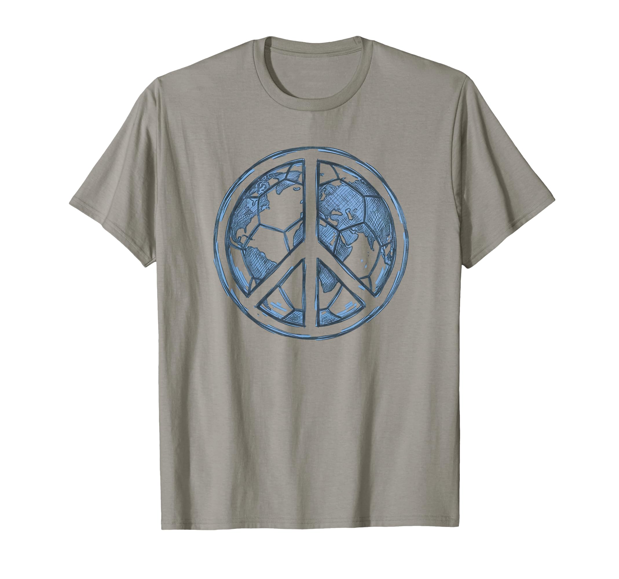 Soccer World Peace Is My Goal Futbol Soccer T-Shirt - Graphic Print Unisex - T-Shirt, Sweatshirt, Hoodie