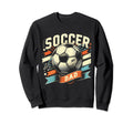 Soccer Dad Family Matching Dad Sweatshirt - Minimalist Print Men Women - T-Shirt, Sweatshirt, Hoodie