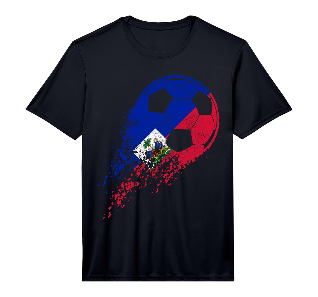 Haiti Soccer Haitian Flag Pride T-Shirt - Casual Everyday Wear Unisex - T-Shirt, Sweatshirt, Hoodie