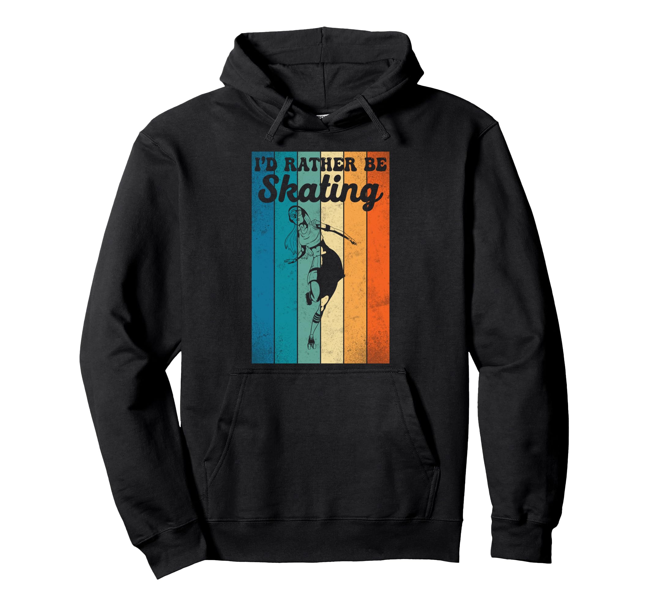 Roller Skating Skate 1970S Hoodie - Casual Everyday Wear Unisex - T-Shirt, Sweatshirt, Hoodie