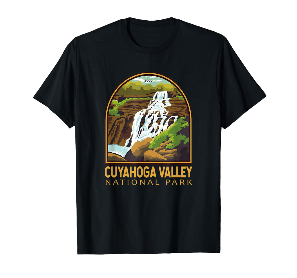 Cuyahoga Valley National Park Emblem T-Shirt - Custom Art Print Unisex - T-Shirt, Sweatshirt, Hoodie
