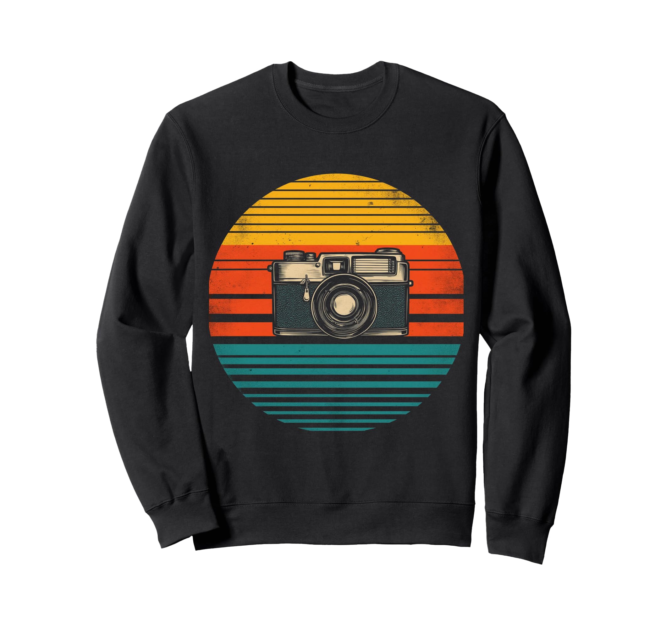 Camera Sweatshirt - Minimalist Print Men Women - T-Shirt, Sweatshirt, Hoodie